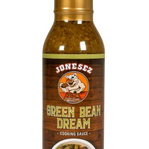 Jonezez Green Bean Dream Cooking Sauce – Southern-Style Seasoning for Vegetables & Smoked Meats (12 oz)